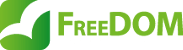 FreeDOM logo